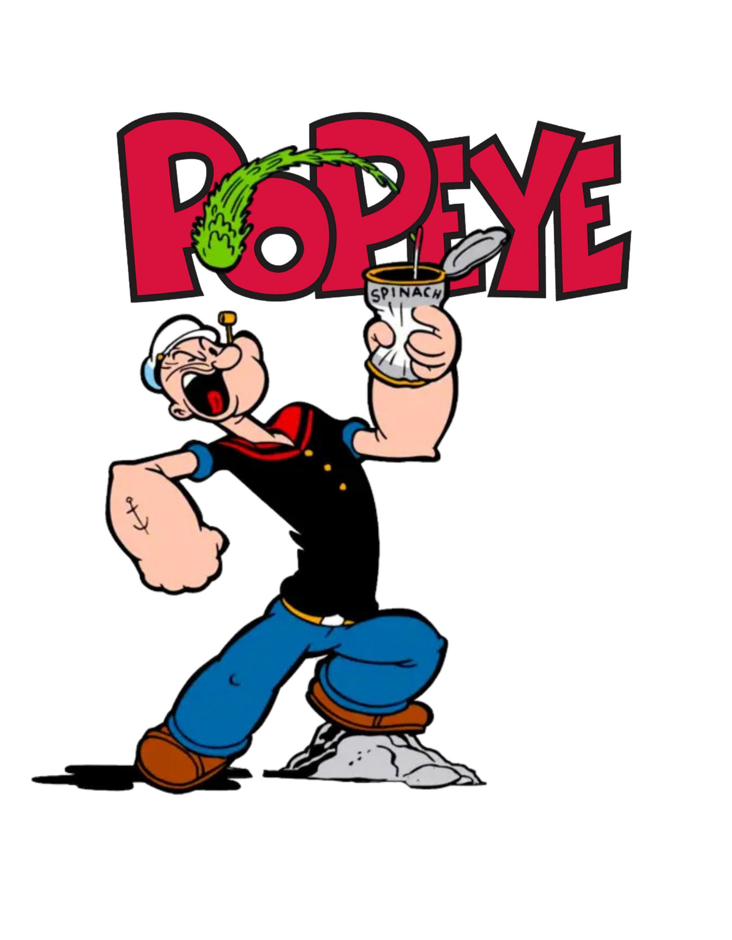 Men's Popeye Oversized T-shirt