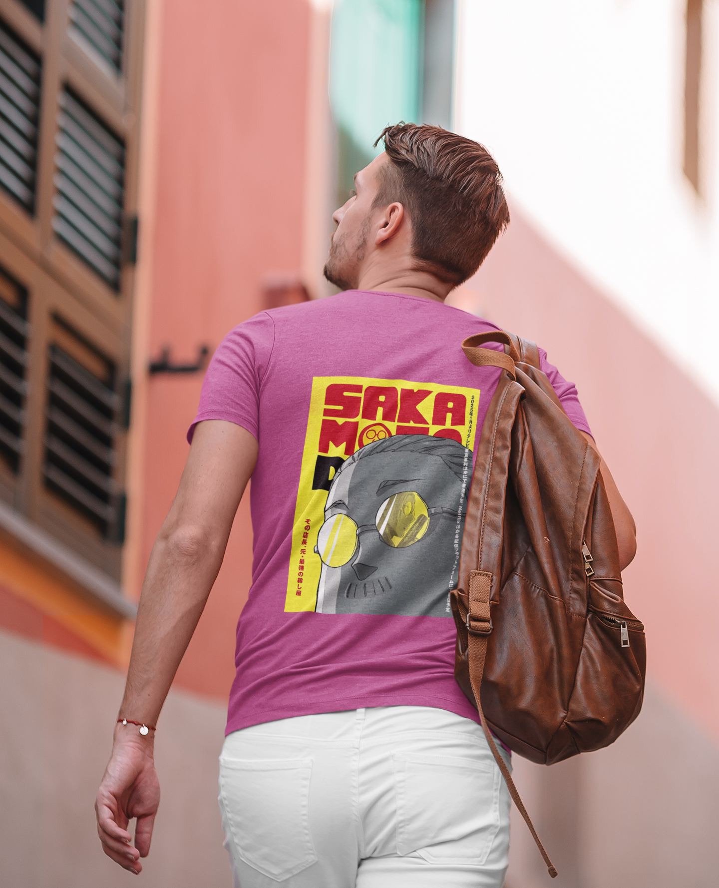 Sakamoto Anime Graphic Regular Wear T-Shirt - Streetwear Edition
