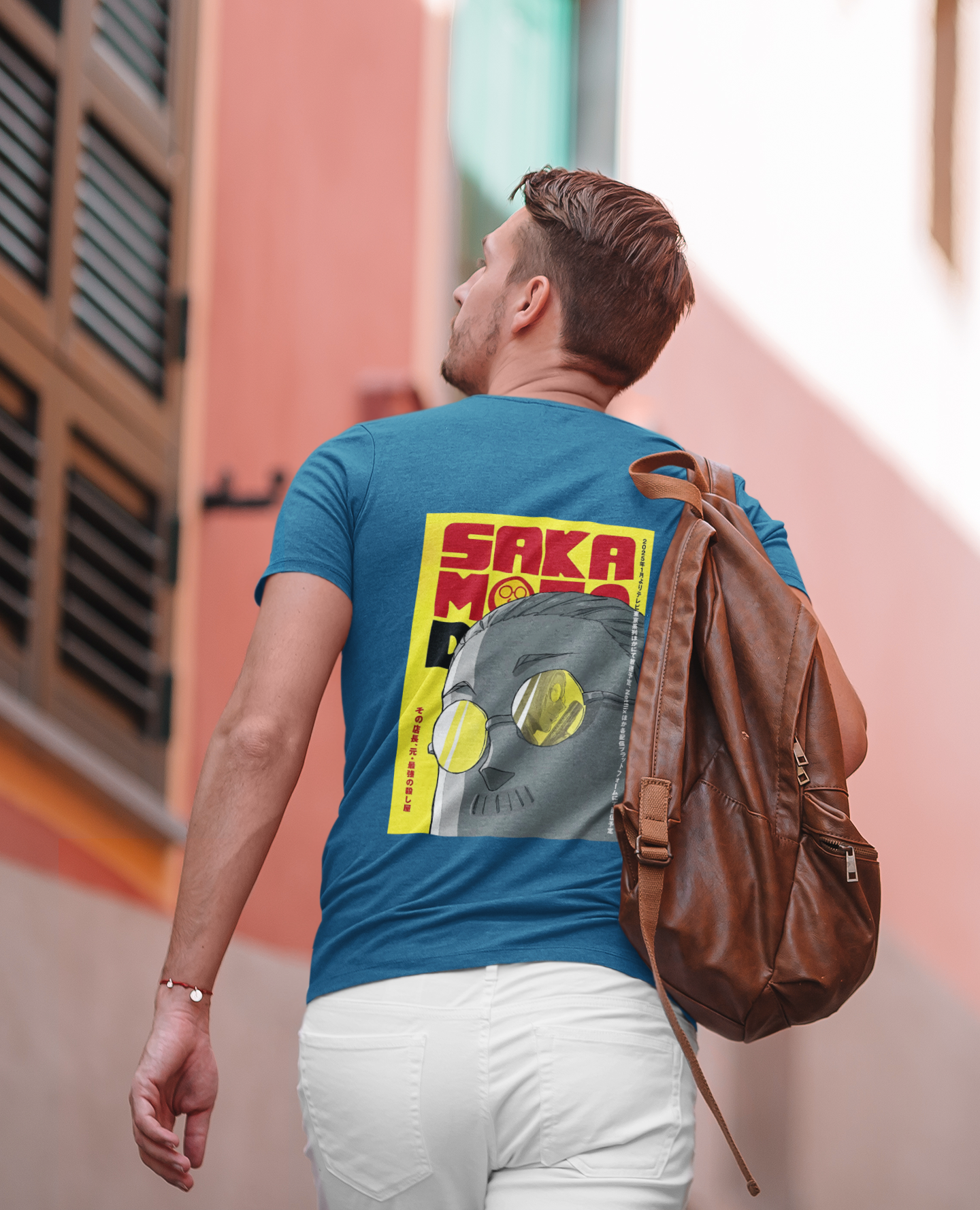 Sakamoto Anime Graphic Regular Wear T-Shirt - Streetwear Edition