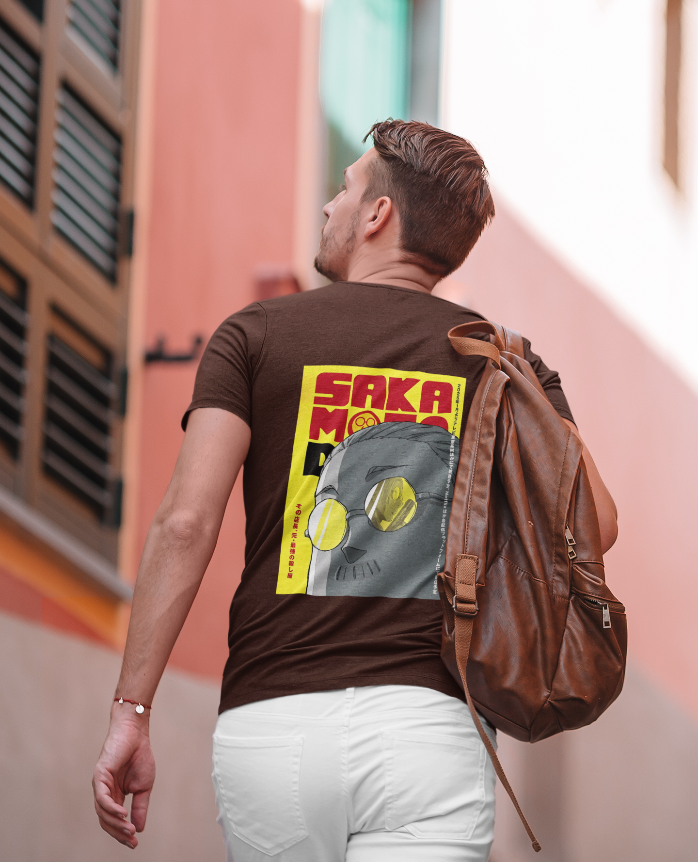 Sakamoto Anime Graphic Regular Wear T-Shirt - Streetwear Edition