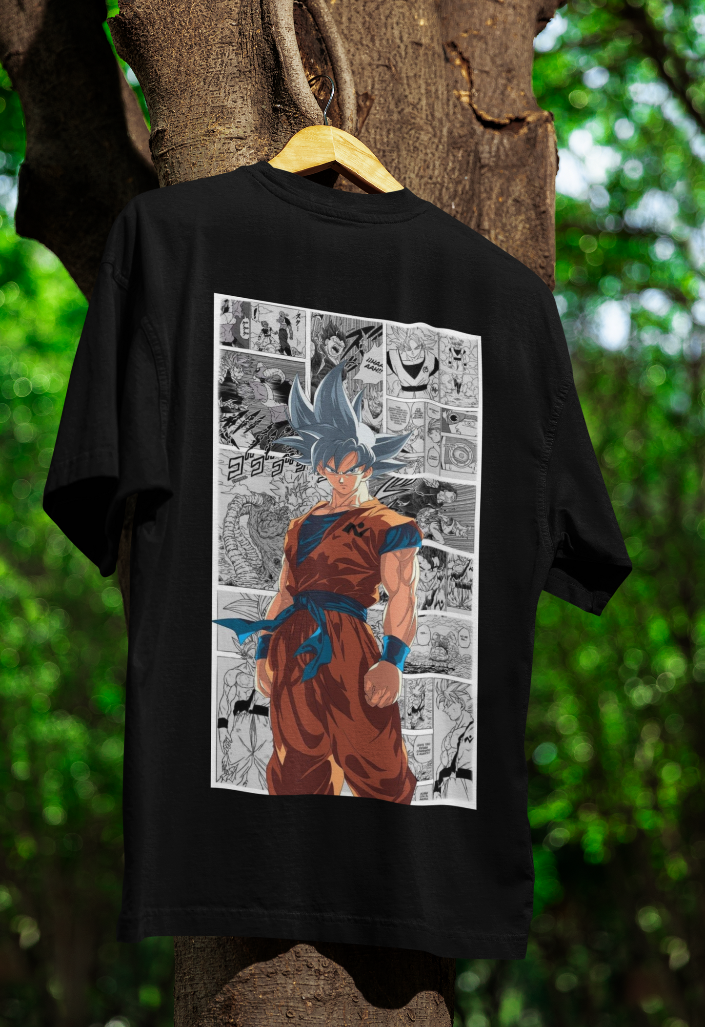 Men's Dragon Ball Z Goku Oversized T-shirt