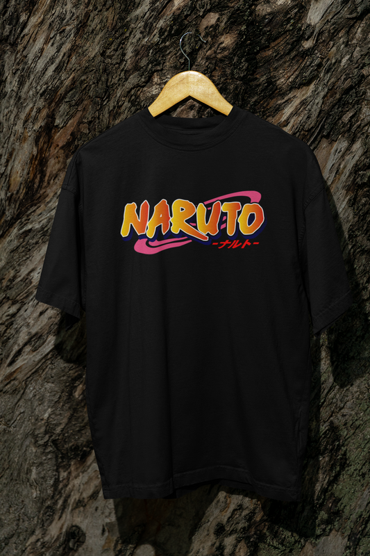 Naruto Anime Oversized T-Shirt – The Ultimate Trio