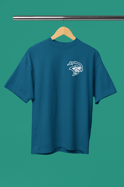 Men's Dodge Challenger SRT Hellcat Muscle Car Oversized T-shirt