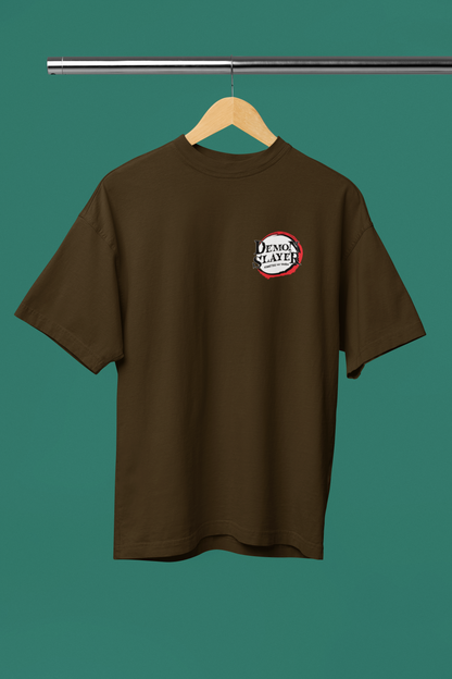 Men's Demon Slayer Inspired Sabito Battle Oversized T-shirt