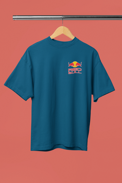 Men's Aerodynamic Excellence Red Bull F1 Car Oversized T-shirt