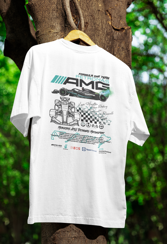 Men's Formula 1 Mercedes AMG Oversized T-shirt